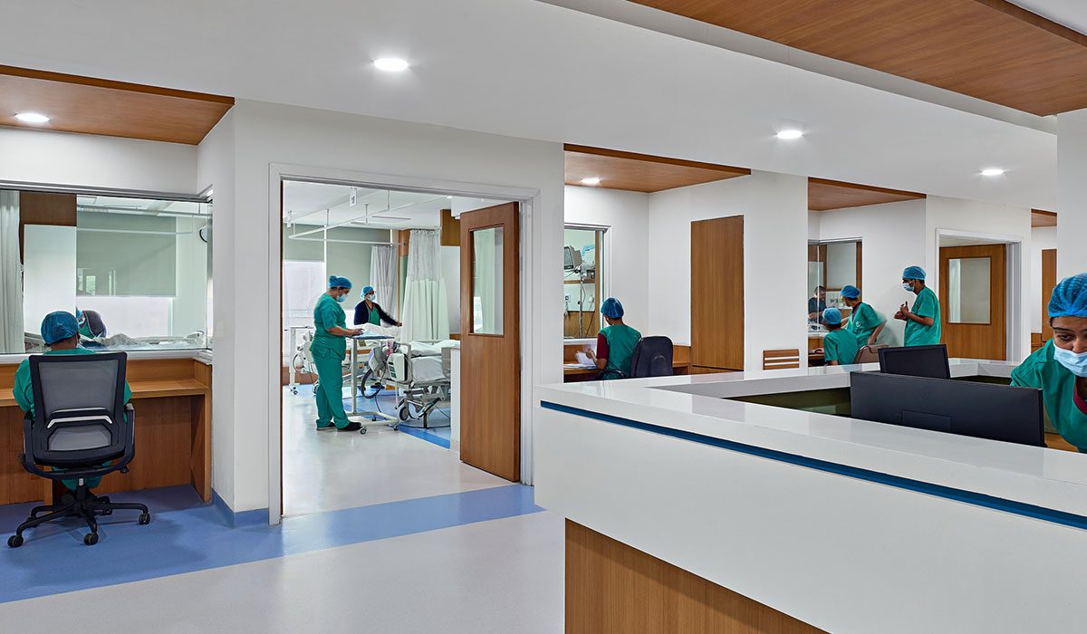 IIDC Architects Aakash Healthcare Hospital