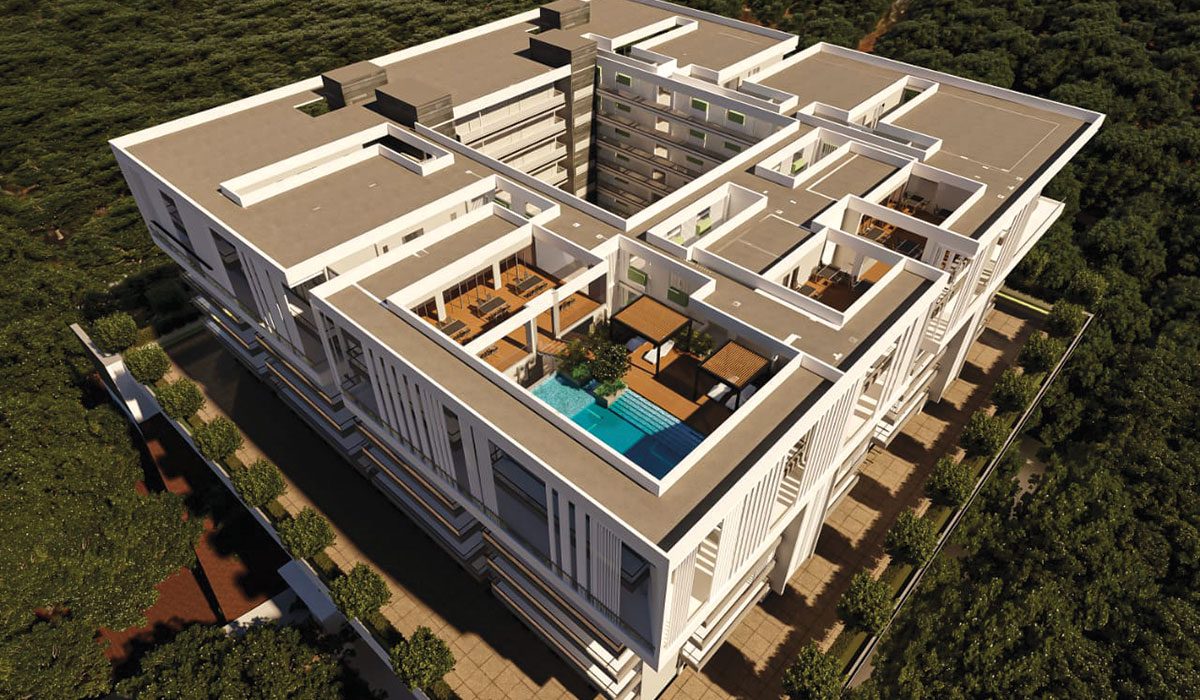 Designed by Habitat Architects A project of Signature Developers
