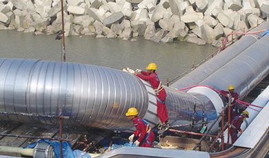 Tata Bluescope Steel Jacketing Jamnagar Refinery