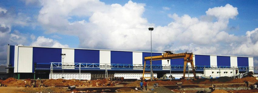 Standing Seam Colored Roofing System