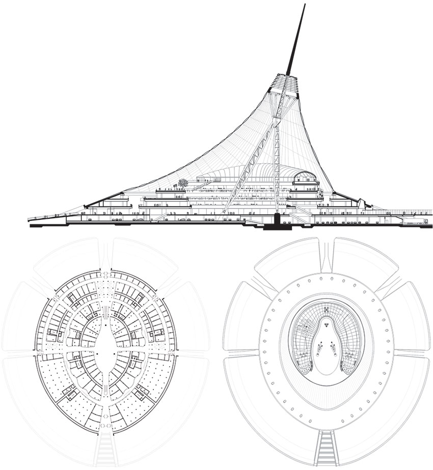 The World’s Tallest Tensile Structure