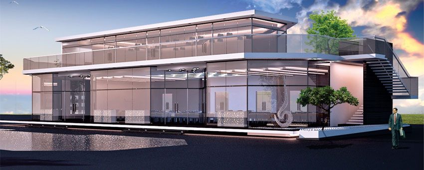 Restaurant Building New Delhi
