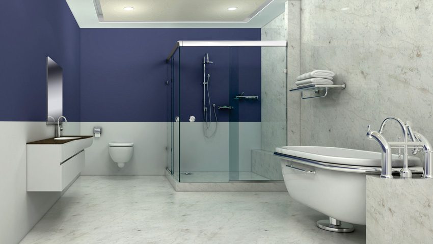 Corner Entry Shower Sliding