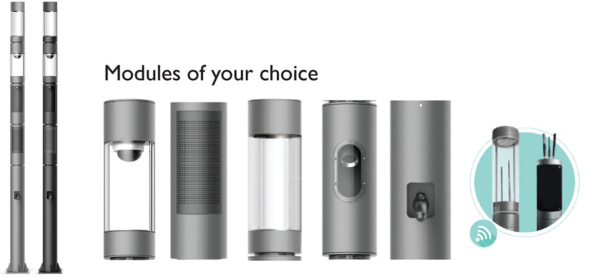 K- Lite’s Intelligent Poles