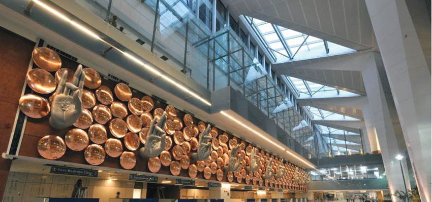 Pre-enginnered roofing at T3