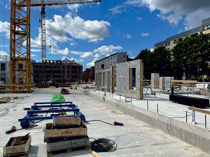 the applications and advantages of precast concrete technology in high-rise construction