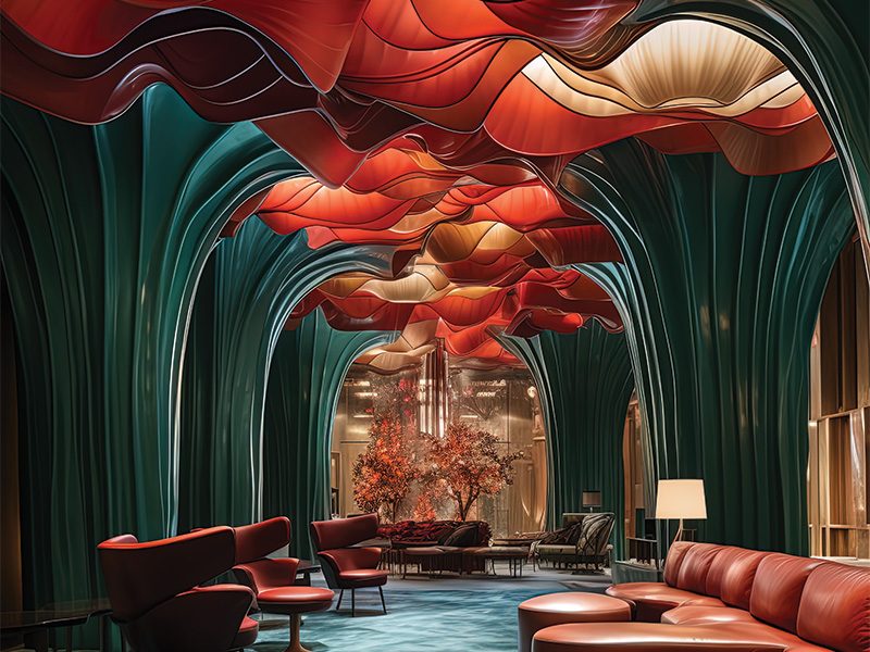 Intersection of Architecture and AI Art