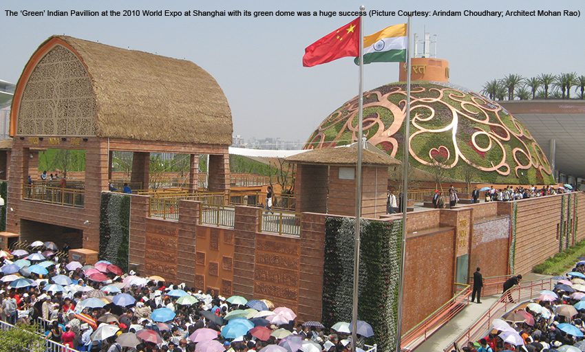 Green Indian Pavillion at 2010 World Expo Shanghai