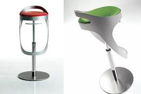 Vector Gel Bar Stool