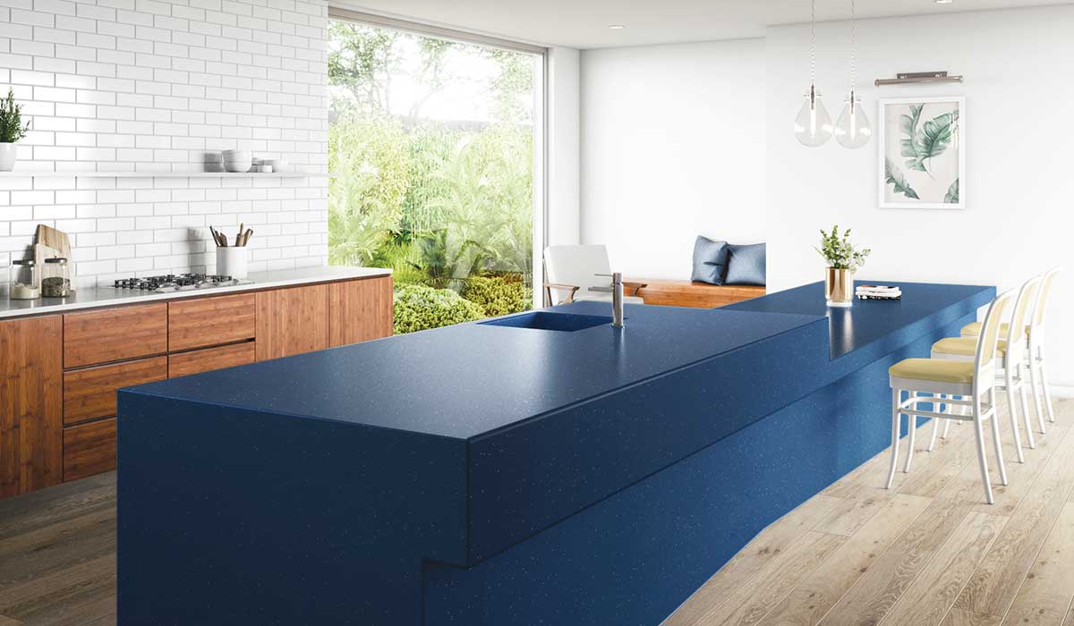 HAIQU has unveiled the world’s largest seamless quartz slabs