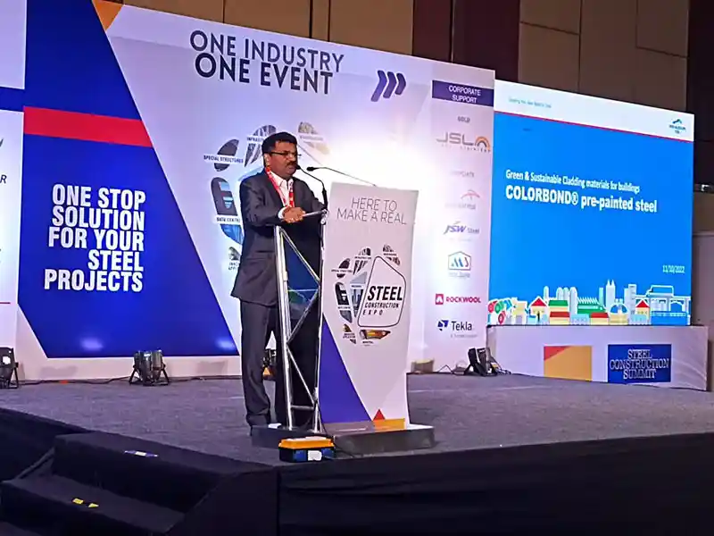 Tata BlueScope Steel Impresses at Steel Construction Expo 2022