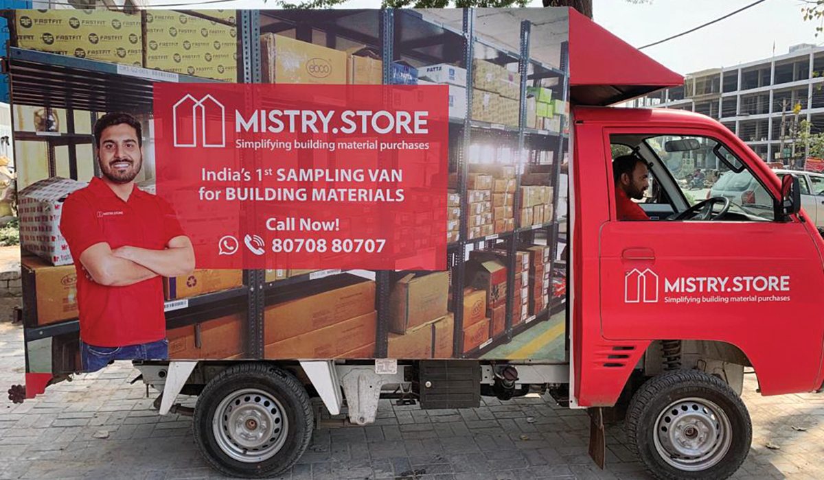 India’s first home building material platform Mistry.Store