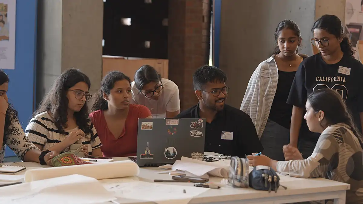 Anant Students Design Pedestrian Bridge