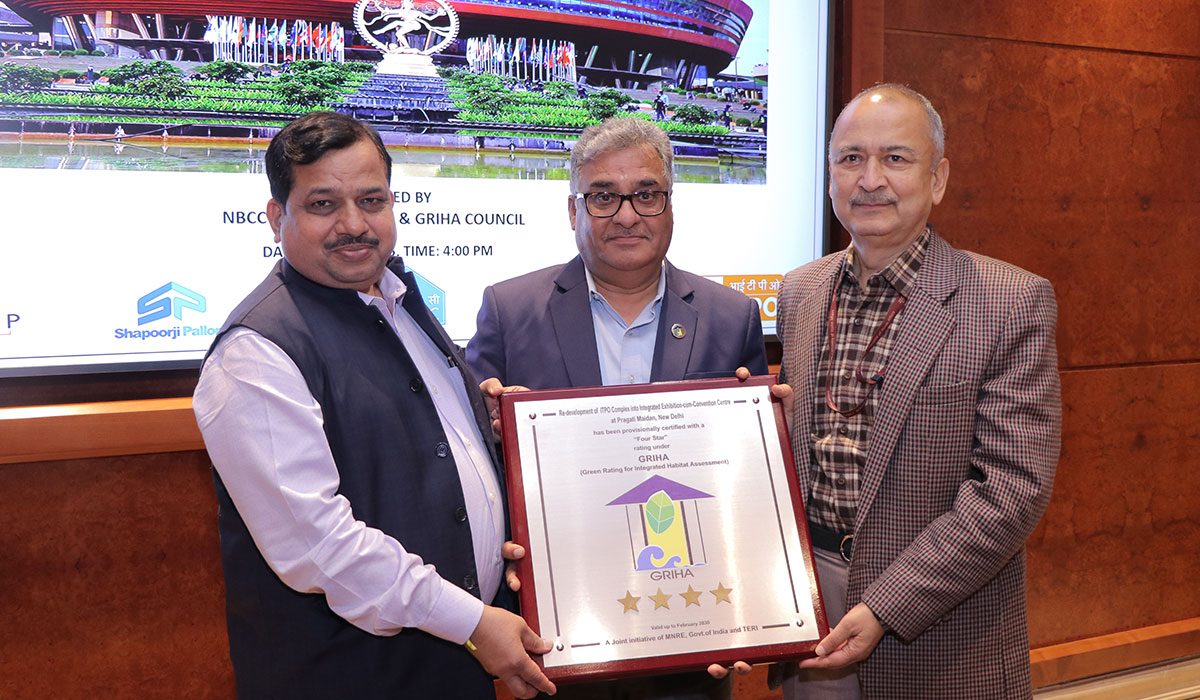 Mr. Sanjay Seth The GRIHA Council has awarded a 4-star green building rating
