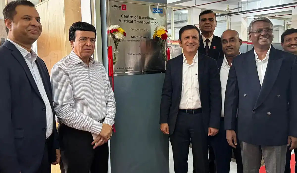 KONE India Team Chitkara University has partnered with KONE India