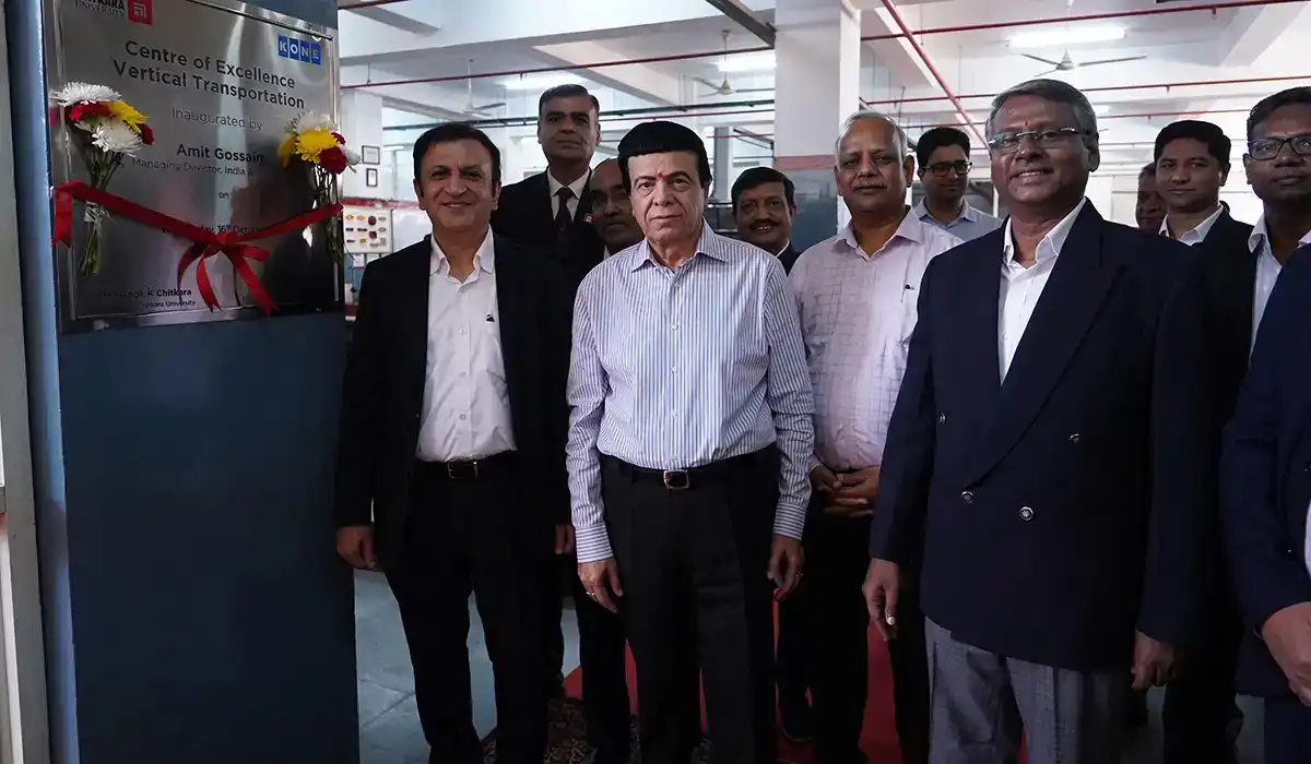 KONE India Team Chitkara University has partnered with KONE India