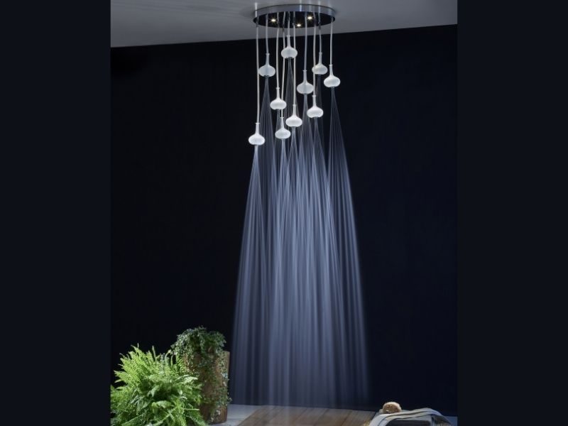 FIMA Carlo Frattini launches chic showerhead in collaboration with Melogranoblu 