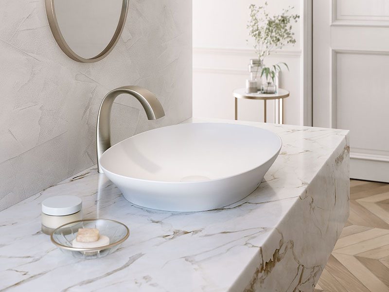 Matte Washbasin TOTO’s new matte-finish washbasin collection
