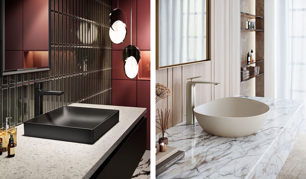 Matte Washbasin TOTO’s new matte-finish washbasin collection