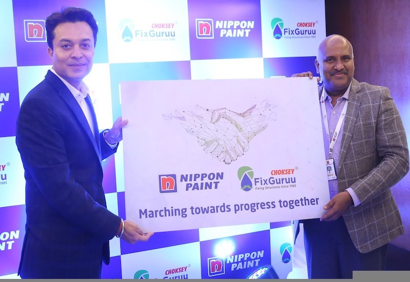 Nippon Paint India forms strategic partnership with Choksey Chemicals  