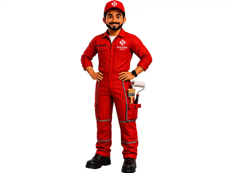 Shalimar paint Mascot
