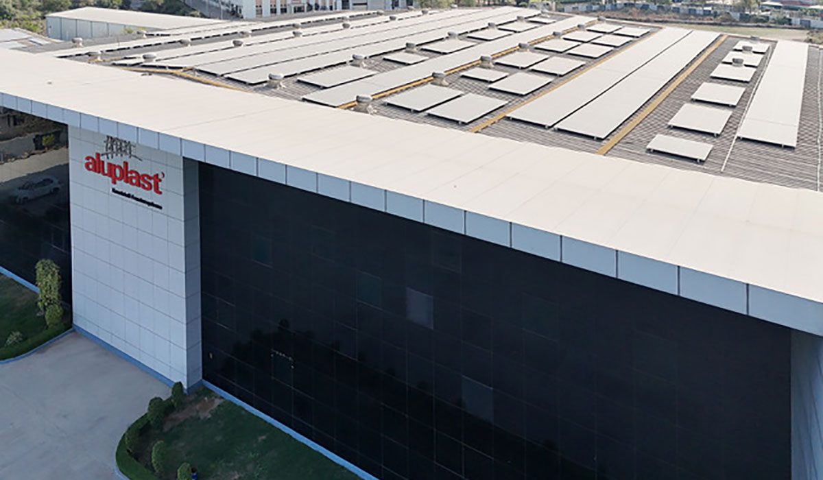 Solar Rooftop aluplast, a global leader in uPVC window and door profiles