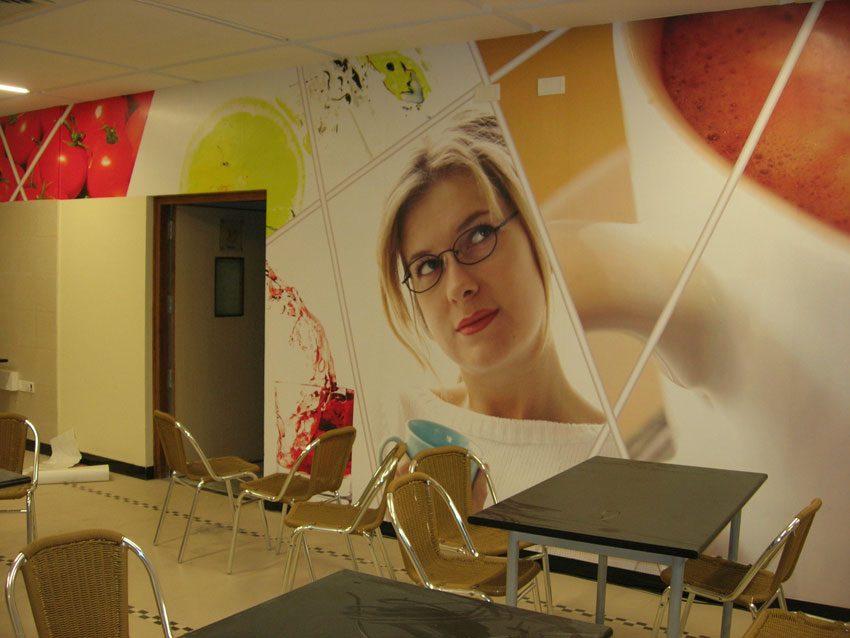Digitally printed vinyls