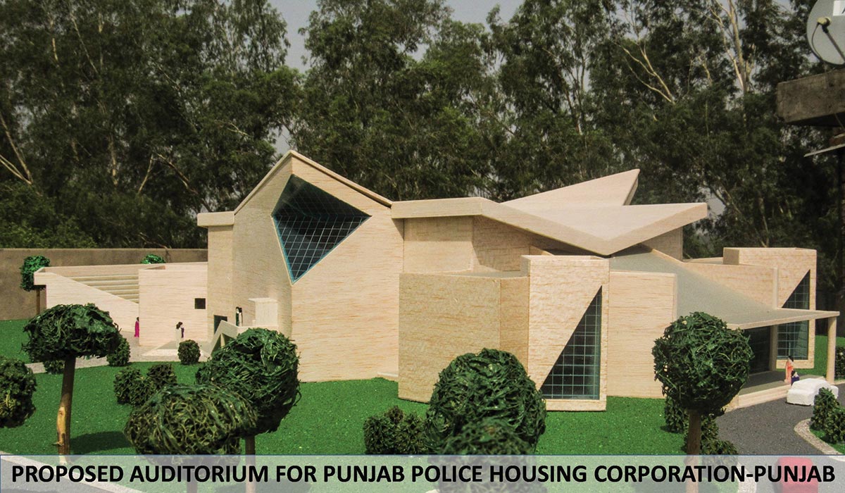 Proposed Auditorium for Punjab Police Housing Corporation
