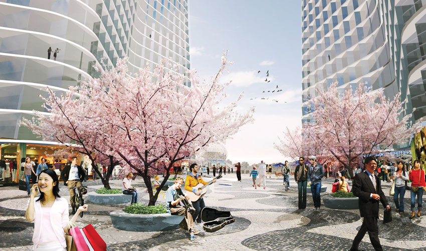 Plaza Cherry Blossom Version
