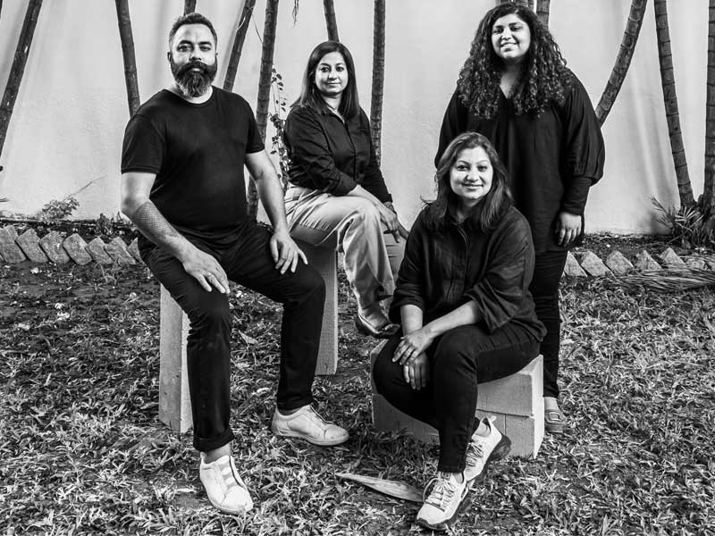Ar. Akshay Heranjal, Ar.Nishita Bhatia, Ar. Arpita Pai & Ar.Aditi Pai: The Purple Ink Studio