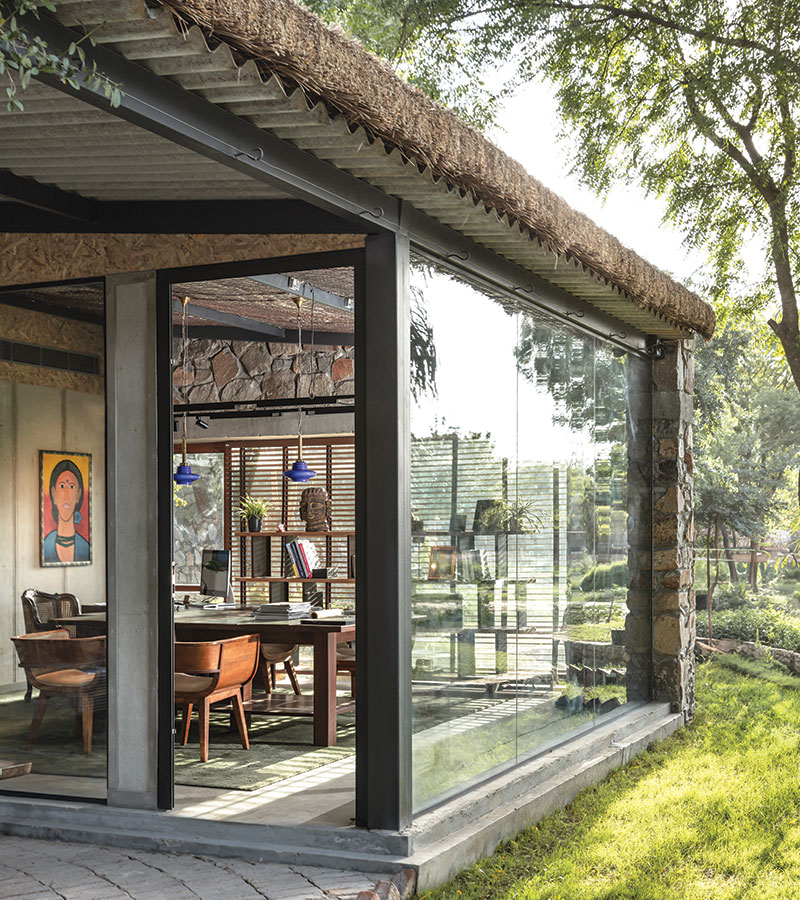 The reuse of materials challenges architects