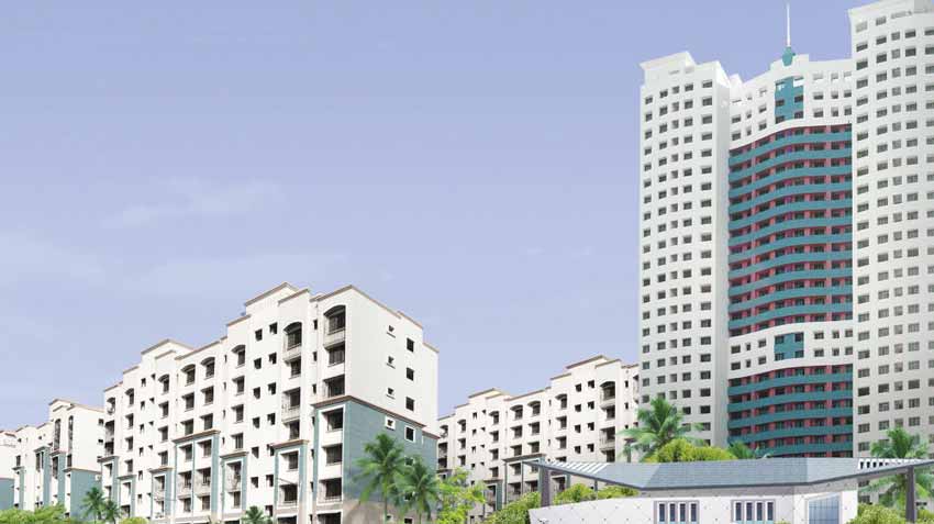 Bhakti Park Complex Residential Buildings Design Exterior