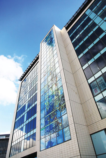 Architecture in England Solar Protection and Glass Design