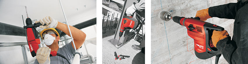 Hilti provides leading-edge technology to the construction industry
