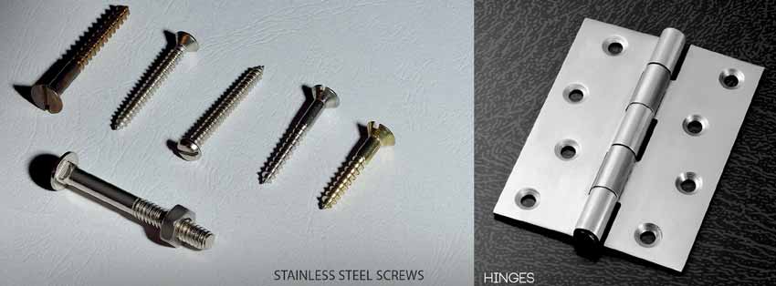 Steel Screws Hinges