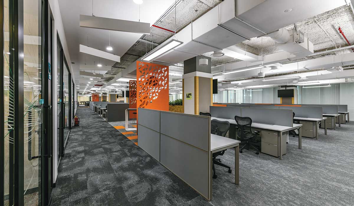 Here Solution Corporate Office designed by Beyond Design