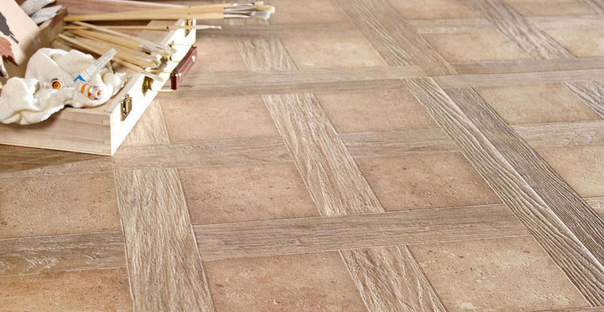 Flooring tiles