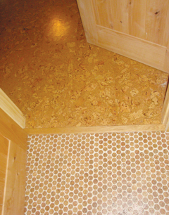 Cork Mosaic Flooring