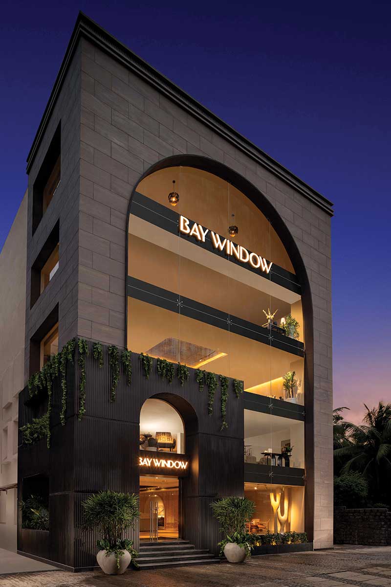 Bay Window Bay Window’s flagship store in Hyderabad’s upscale Jubilee Hills