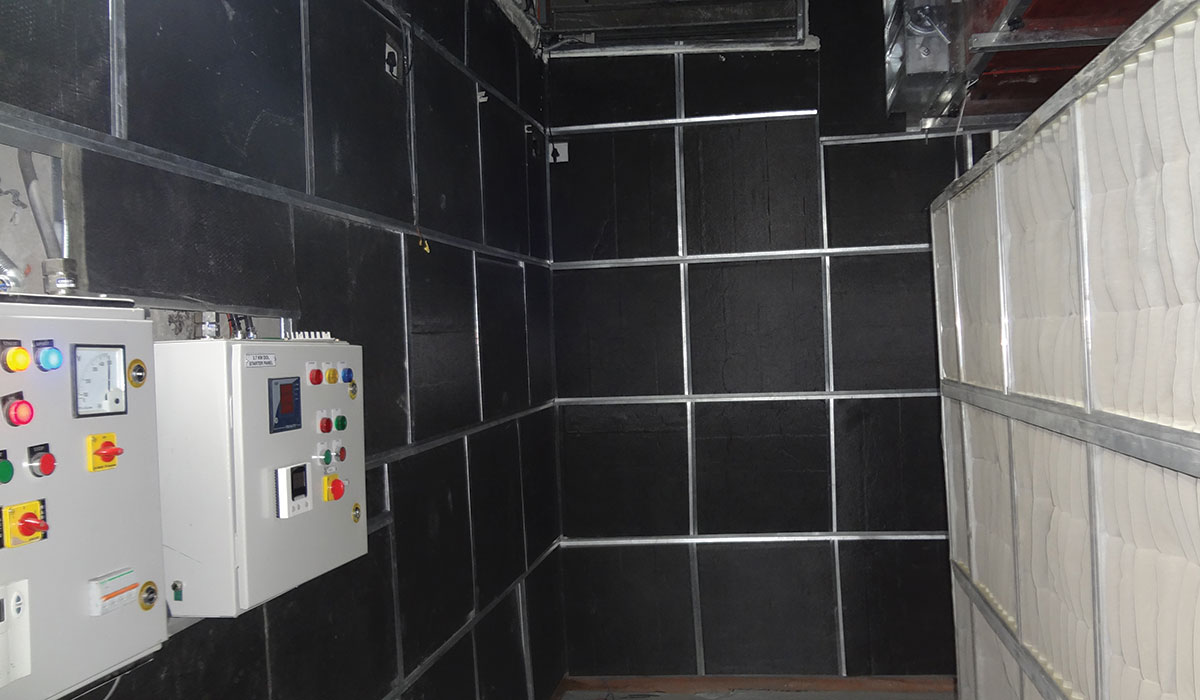 The Acoustic Board and Duct Board The Acoustic Board and Duct Board, a non-metal ducting system