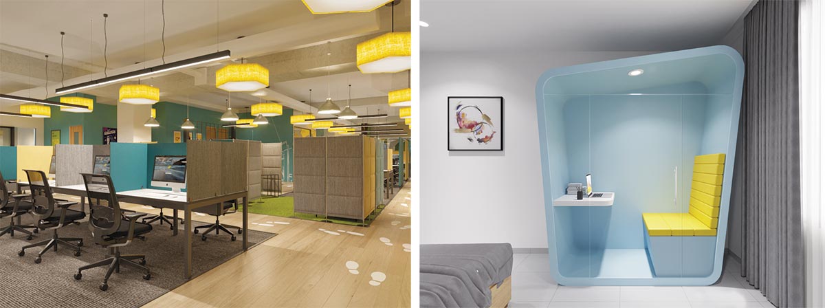Reinventing Commercial Interiors with Technology