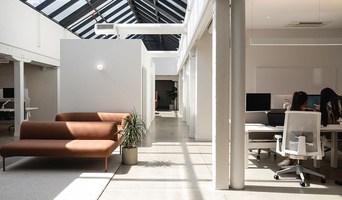 Exorbitant, green outdoors with art installations