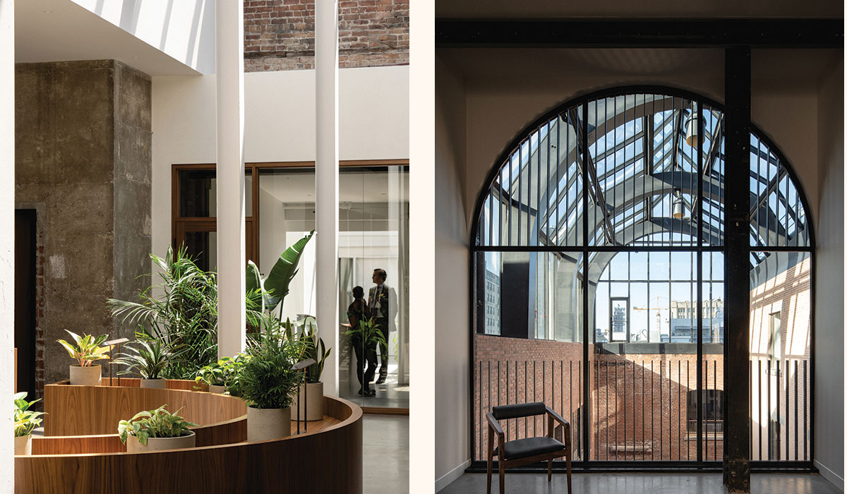 Feeling at home, while embodying the unique corporate identity