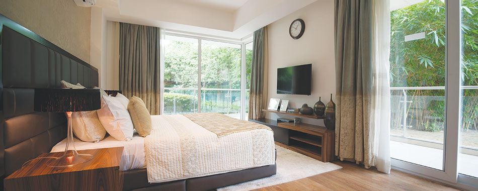 Luminare Gurugram bedroom