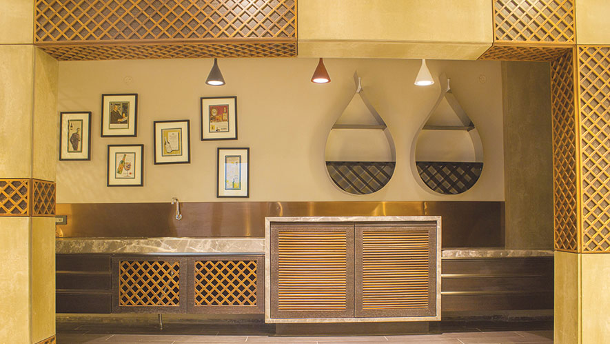 Kitchenette designed by Shantanu Garg