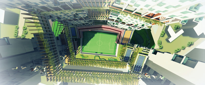 Sports In The Sky Towers Internal Render