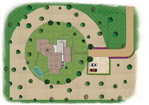 Farm House Shahjahanpur Site Plan