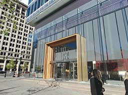 Merging of Glass and Wood