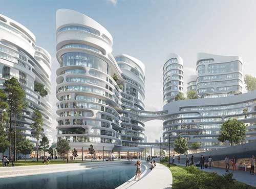 Zaha Hadid Architects Designs New Rublyovo-Arkhangelskoye Neighbourhood in Moscow
