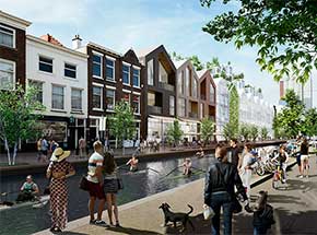 Local Community and MVRDV Launch Vision to Reopen Lost Canals in The Hague